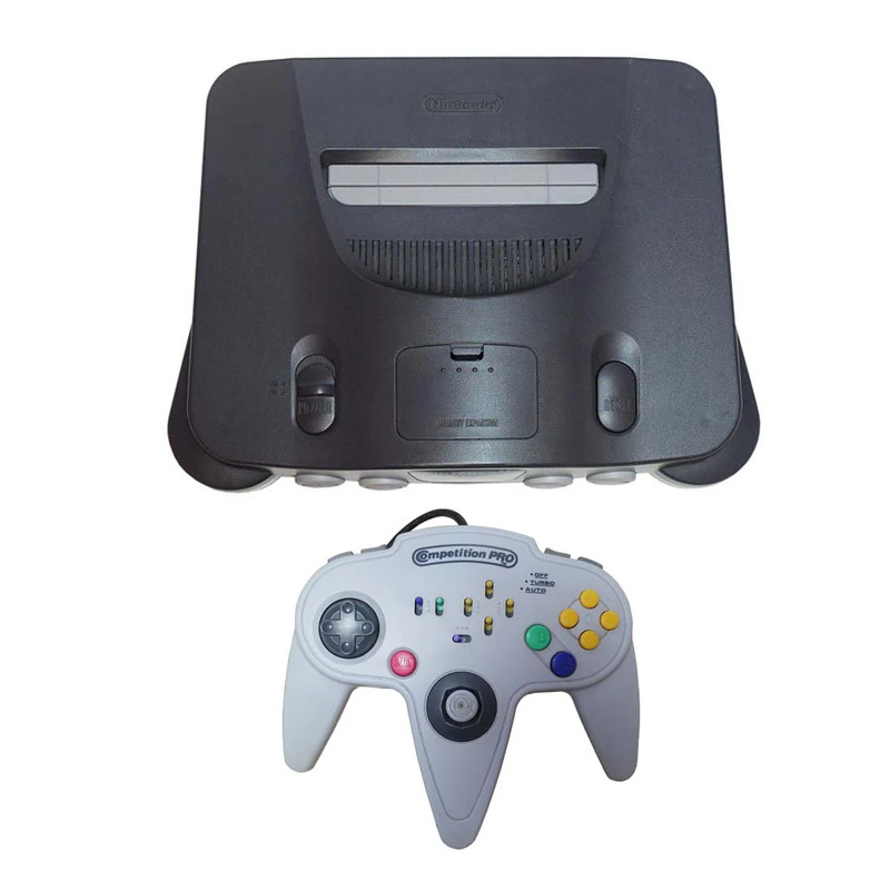 (Pre-owned) Nintendo 64 Video Game Console - Black - ريترو